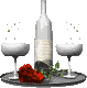 Gif Champagne Coupes