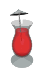 Gif Cocktail Rouge
