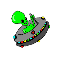 Gif Alien Soucoupe 001