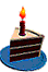 Gif Gâteau d'Anniversaire Part