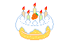 Gif Gâteau Happy Birthday