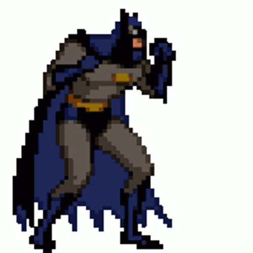 Gif Batman Pixel Art 002