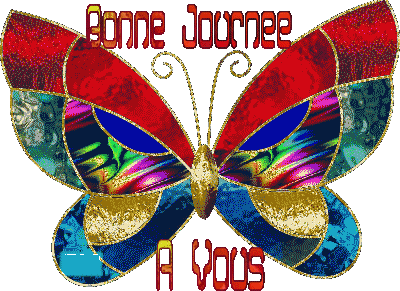 Gif Bonne Journée A Vous Papillon