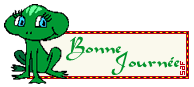 Gif Bonne Journée Grenouille
