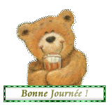 Gif Bonne Journée Ours Miel