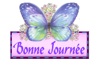 Gif Bonne Journée Papillon