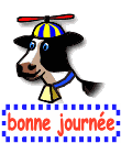 Gif Bonne Journée Vache
