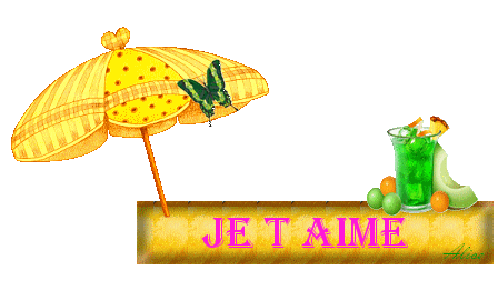 Gif Je T Aime Cocktail