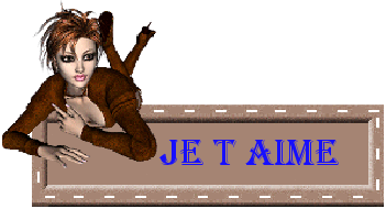 Gif Je t'aime Femme 3