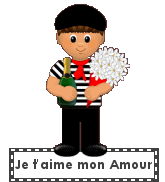 Gif Je t'aime Mon Amour France