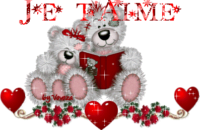 Gif Je t'aime Ours