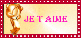 Gif Je t'aime Ourson 2