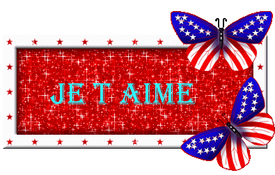 Gif Je t'aime Papillon Usa
