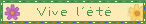 Gif Vive l'été Fleur