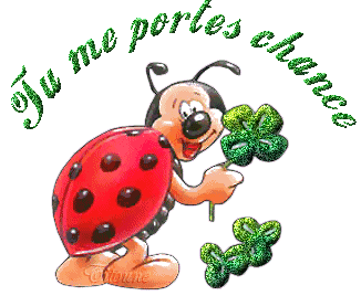Gif Coccinelle Chance