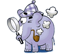 Gif Elephant Detective