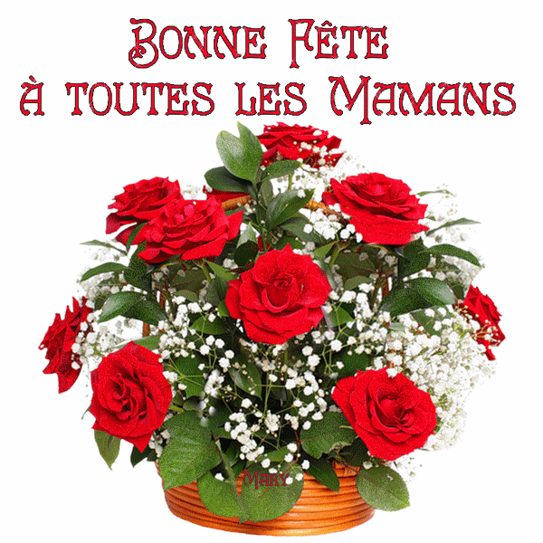 Gif Bonne Fête à toutes les Mamans