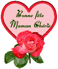 Gif Bonne fête maman chérie