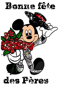 Gif Bonne Fête des Pères Mickey 2