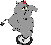 Gif Hippopotame Monocycle