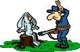 Gif Lapin Et Chasseur