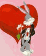 Gif Bugs Bunny In Love
