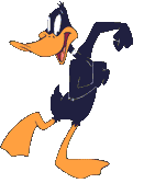 Gif Daffy Duck Danse