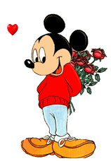 Gif Mickey Amoureux