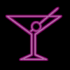 Gif Neon Cocktail