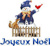 Gif Joyeux Noel Bonhomme De Neige 2