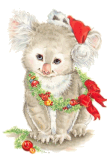 Gif Koala Noel