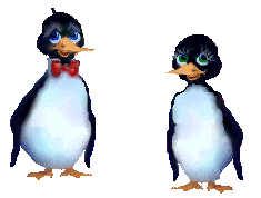 Gif Pingouin Bisou