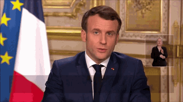 Gif Emmanuel Macron