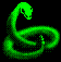 Gif Serpent Vert