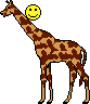 Gif Smiley Girafe