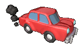 Gif Voiture Rouge